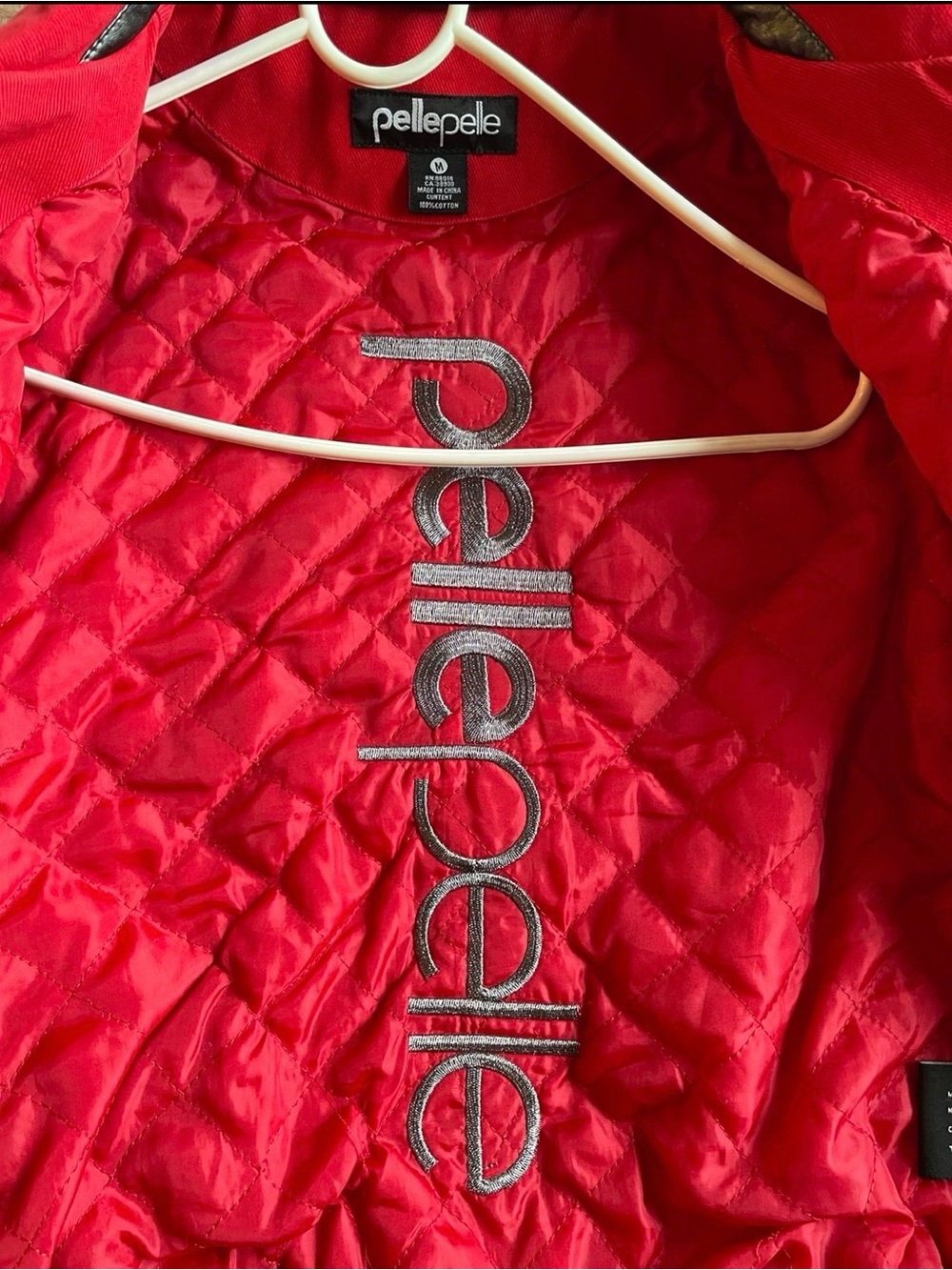 Red Pelle Pelle Jacket - Picture 7 of 8